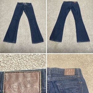 Buckle Bke womens bootcut jeans sz 25x31.5 low rise blue jeans denim retro Y2K